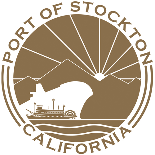Port of Stockton circle logo